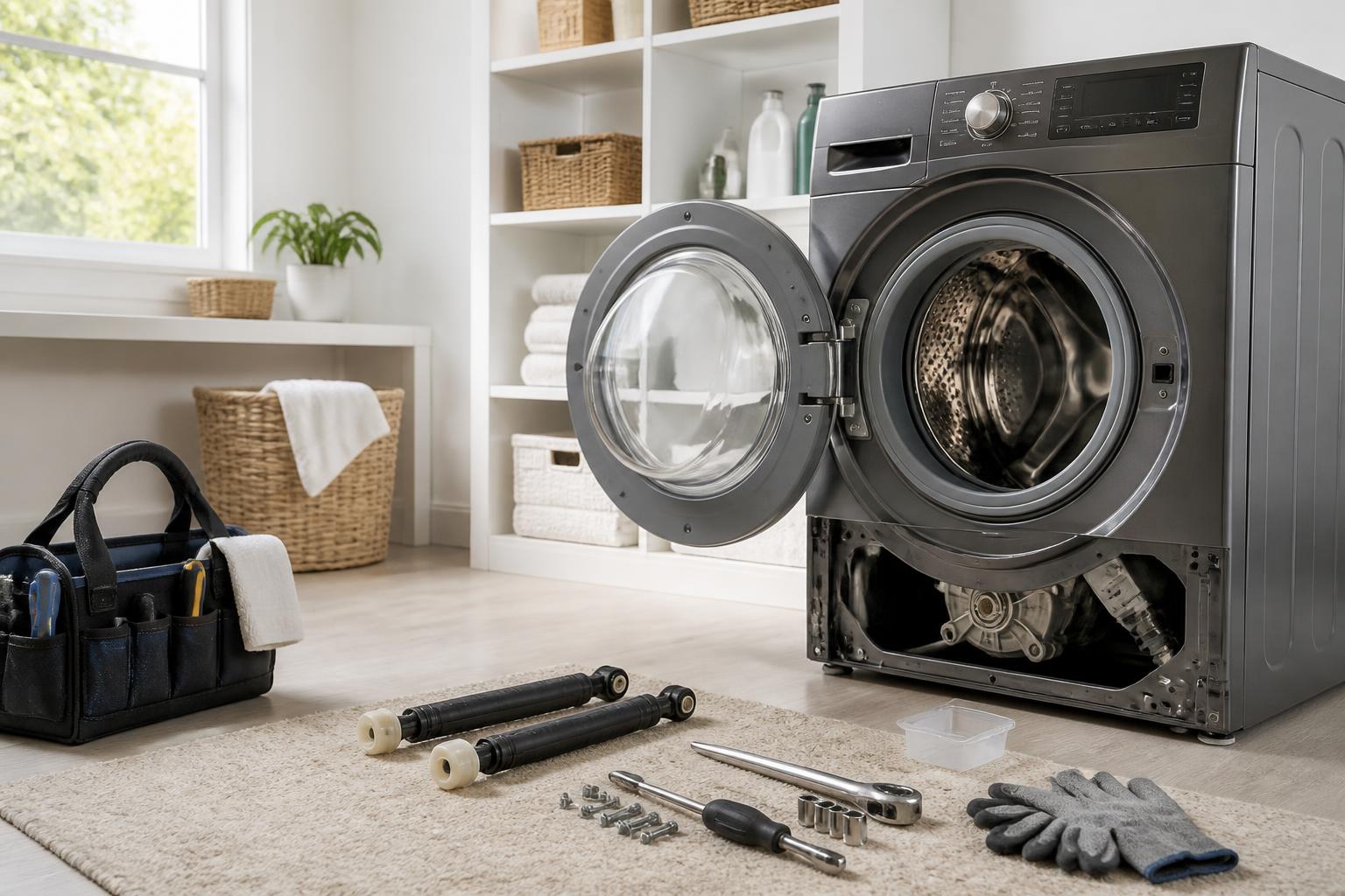 Featured image for article: How to Replace Samsung Washer Suspension Rods: DIY Guide
