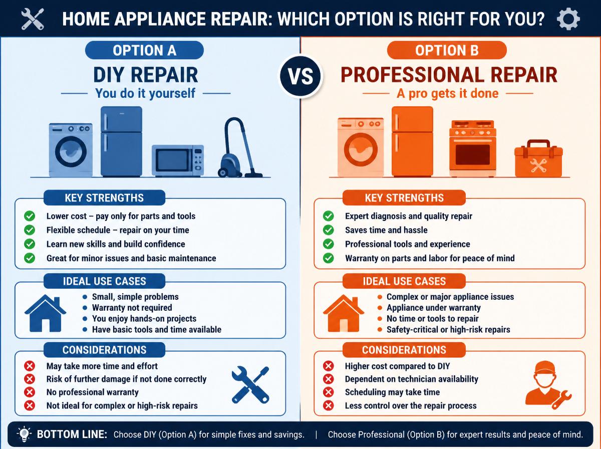 Comparison infographic: 10 Essential Tips for Your Kenmore Appliance: A Complete Guide: Check and Replace Filters